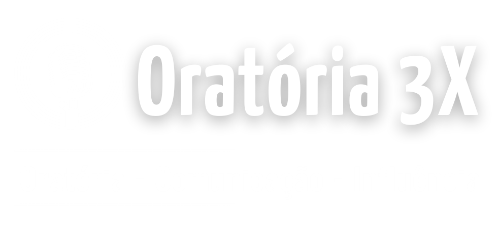 Oratória 3X - Logo Branco